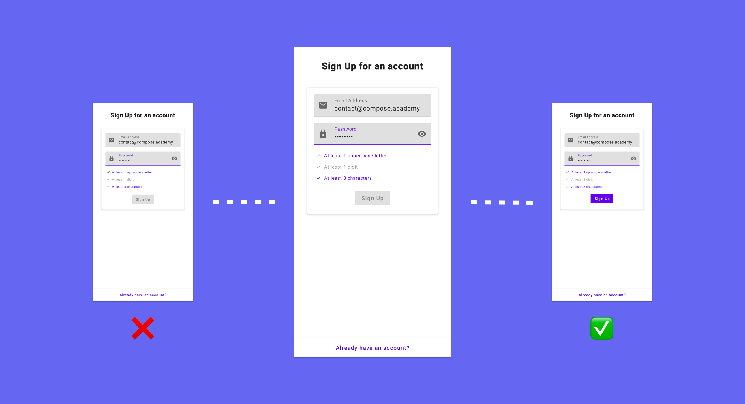Testing an Authentication Form with Jetpack Compose