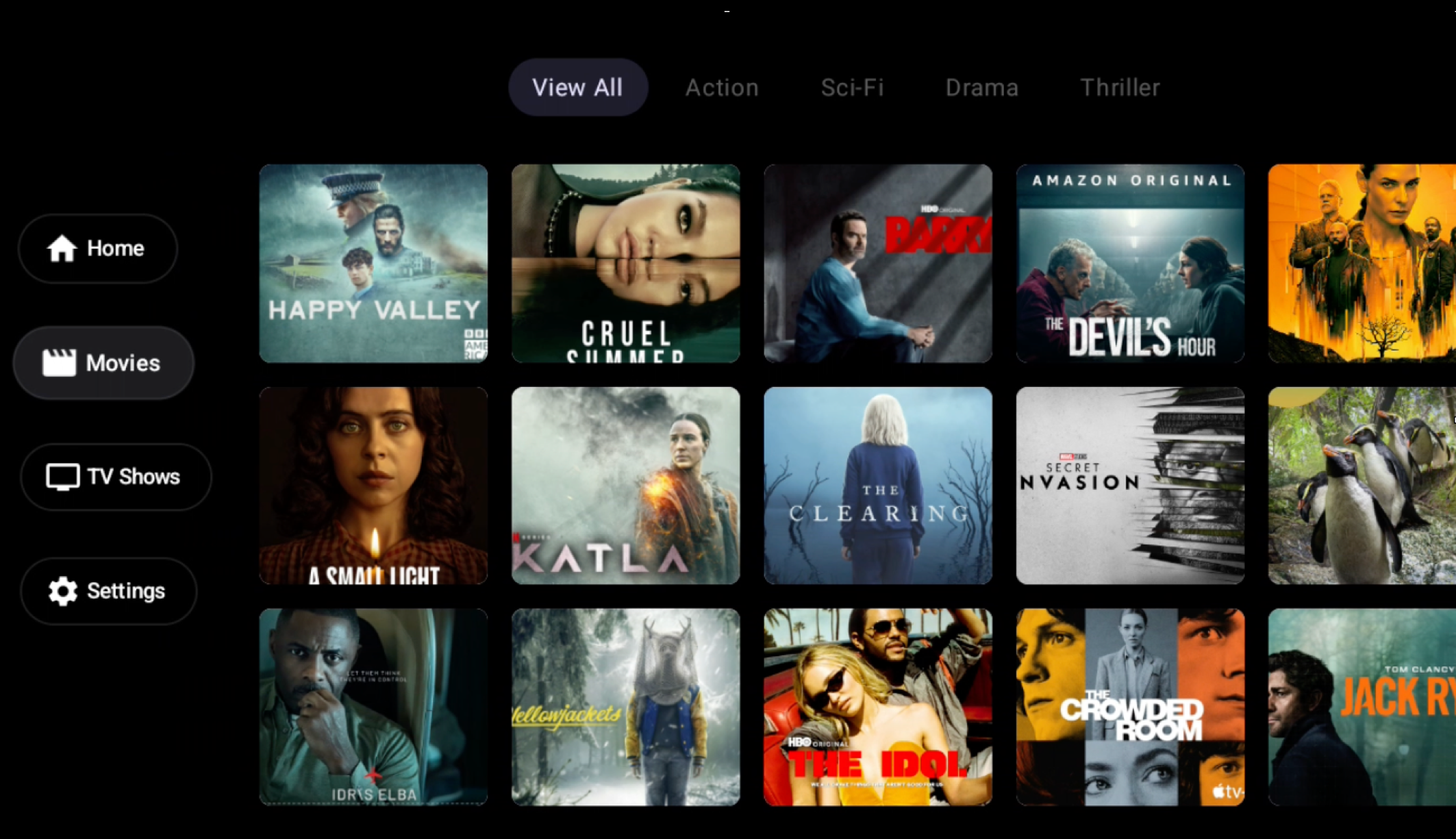 Navigation Drawers for Android TV using Jetpack Compose